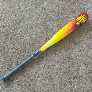 Easton Hype Fire Yellow Baseball Bat